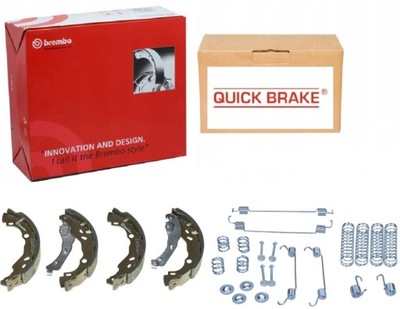 Гальмівні колодки+ пружини citroen ds3 peugeot 208 i 306 фото №1