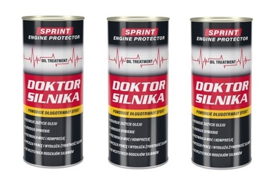 SPRINT DOKTOR DEL MOTOR PODNOSI POTENCIA USZCZELNIA 444ML  