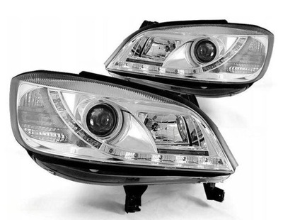 ФОНАРИ РЕФЛЕКТОРЫ OPEL ZAFIRA 99-05 DAYLIGHT CHROME