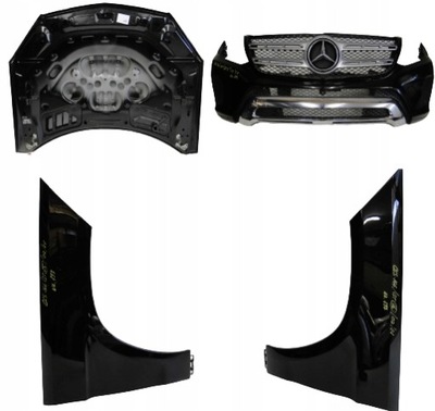 Mercedes gls x166 166 капот бампер крылья 197 фото №1