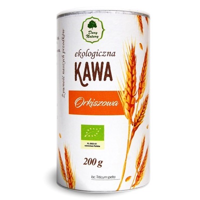 Ekologiczna Kawa Orkiszowa 200g Dary Natury