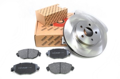 DISCOS 300MM ZAPATAS PARTE DELANTERA FORD MONDEO 3 2000-2004R  