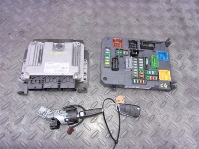 Citroen c4 ii b7 ehdi бортовий комп'ютер ключ набір фото №1