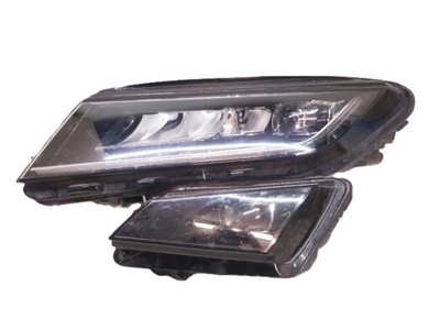 Skoda kodiaq full led лампа передняя левая перед фото №1