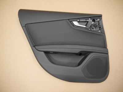 Audi a7 4g обшивка дверь задняя левый кожа фото №1