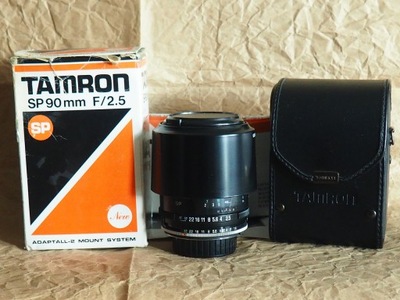 Obiektyw Tamron SP 90mm f2.5, model 52BB.