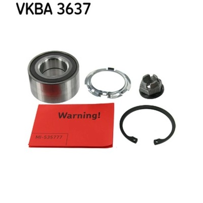 КОМПЛЕКТ ПОДШИПНИКОВ ШЕСТЕРНИ SKF VKBA 3637