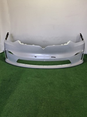 Tesla x plaid бампер передний перед оригинал фото №1