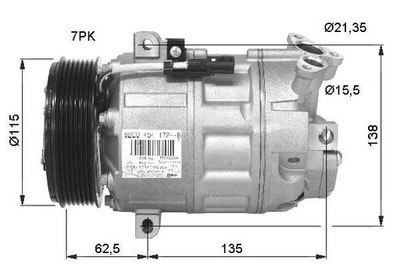 NRF 32425 КОМПРЕССОР, КОНДИЦИОНЕР