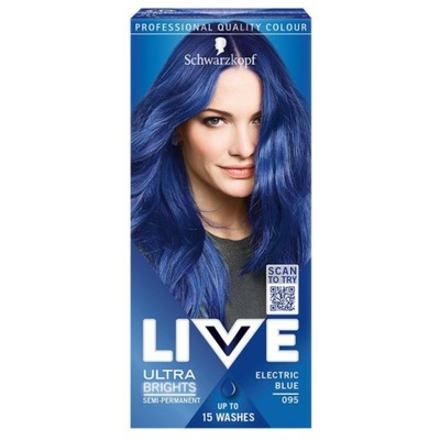 Schwarzkopf Live Farba półtrwała 095 Electric Blue