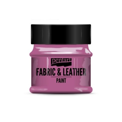 PENTART FARBA DO TKANIN I SKÓR 50ml MAGENTA RÓŻ