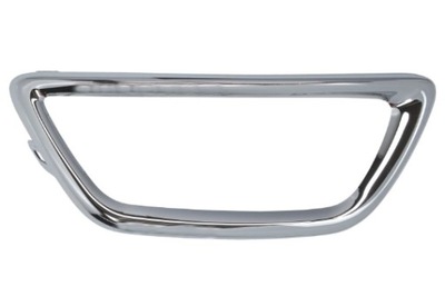 Renault captur i 12-16 рамка с хром левая na противотуманная фара фото №1