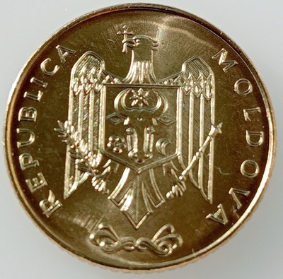 50 Bani 2008 Mennicza (UNC) Mołdawia