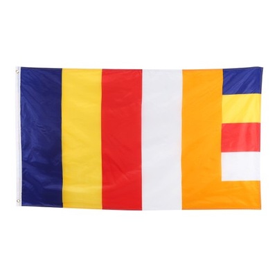 BUDDYJSKA FLAGA FLAGI ZEWNĘTRZNE TRZĄŻKA