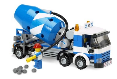Lego City 7990 Betoniarka, Cement Mixer. Używany
