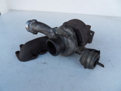 Opel zafira b 05-08 1.9 турбонагнетатель турбина фото №1