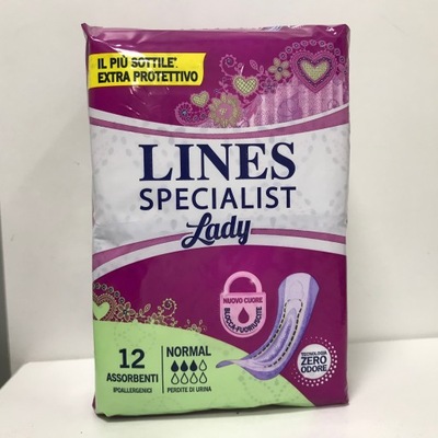 Lines Specialist Normal wkładki higieniczne 12szt