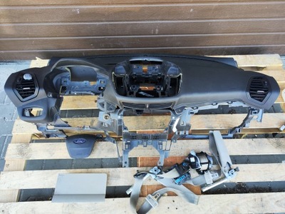 Панель приладів консоль подушки безпеки ремені ford escape mk2 lift 2017 фото №1