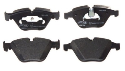 Тормозные колодки тормозные перед delphi lp1794 bmw e60 фото №1