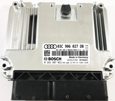 КОМП'ЮТЕР ECU VW TIGUAN 03C906027DB 0261S07011