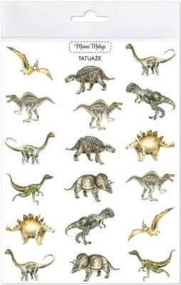 Tatuaże zmywalne Dinozaury