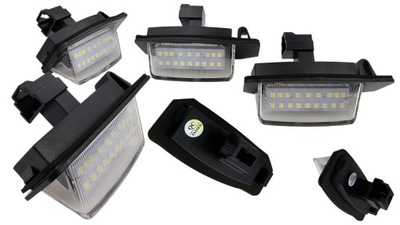 LED LIGHTING ILLUMINATION PLATES CITROEN C-CROSSER 2007-2013  