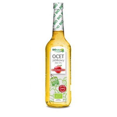 Ocet jabłkowy 5% niefiltrowany 700ml Bio