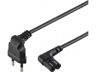 Kabel przyłączeniowy Euro do urządzeń Sonos PLAY:3/PLAY:5 2 m, Czarny
