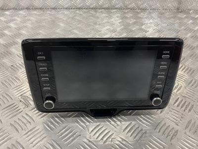 Радио экран навигация toyota yaris cross 21- фото №1