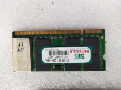 Pamięć DDR2 SIS 1GB