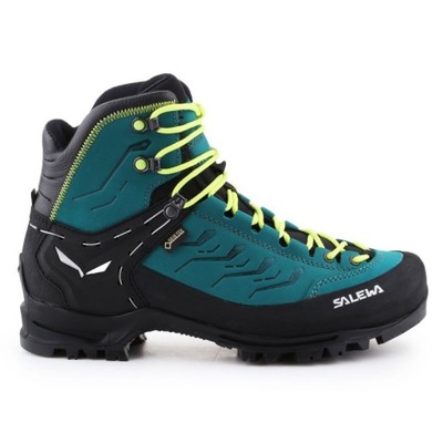 Niebieskie Zamsz Buty Trekkingowe Salewa r.41