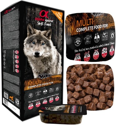 SUCHA KARMA DLA PSA ALPHA SPIRIT MIX SMAKÓW 9 KG