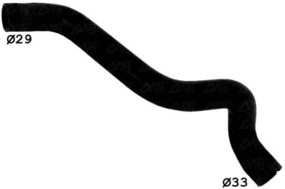 Шланг радіатора води fiat grande punto mito 1,4 фото №1