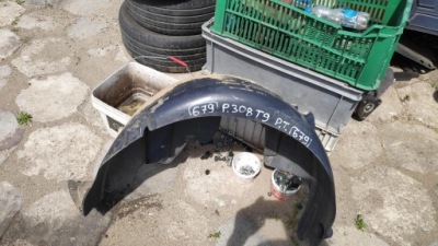 Подкрылок правый задняя оригинал 308 ii t9 9677266380 фото №1