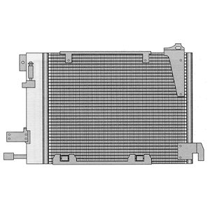 DELPHI КОНДЕНСАТОР, КОНДИЦИОНЕР TSP0225221