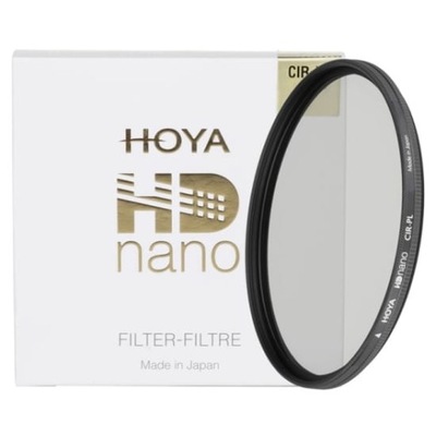 Filtr polaryzacyjny Hoya HD Nano CIR-PL 62mm