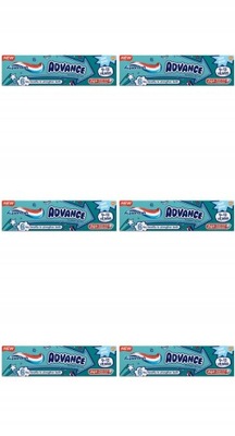 Aquafresh Advance Toothpaste pasta do zębów 6x75ml