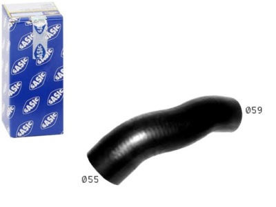 Шланг інтеркулер bmw e39 2,5d 3,0d sasic фото №1