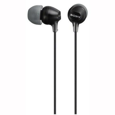 SŁUCHAWKI EX SERIE 9MM MDR-EX15LP BLACK