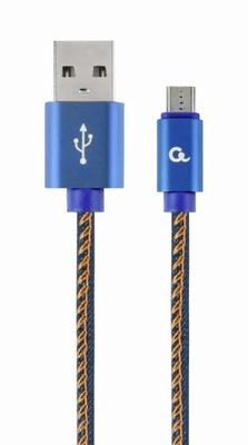 Cablexpert CC-USB2J-AMMBM-1M-BL kabel USB USB 2.0 USB A Micro-USB B Ni...