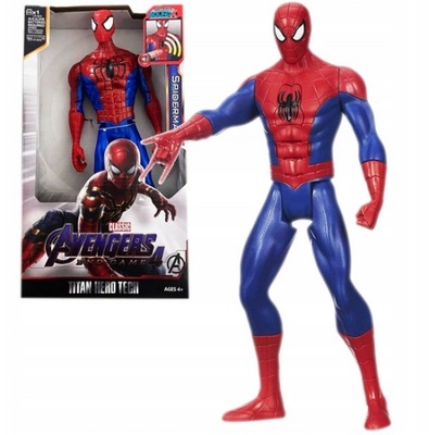 DUŻA FIGURKA Spiderman 30cm z Dźwiękiem