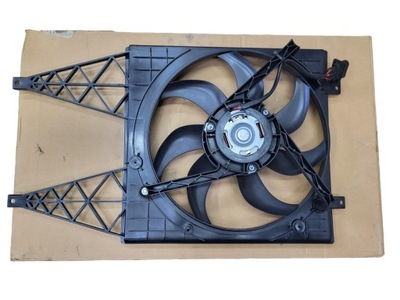 Вентилятор радіатора vw polo fox roomster rapid fabia toledo ibiza cordoba фото №1