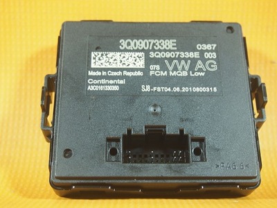 AUDI Q2 81A 32KM CONTROL UNIT MODULE LIGHT 3Q0907338E - milautoparts-fr.ukrlive.com