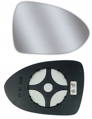 Вкладиш дзеркало kia rio iii 11-17 pł+grz+pl праве фото №1