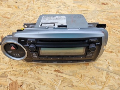 Радио cd радиопроигрыватель toyota yaris iii 3 фото №1