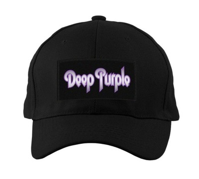 Czapka DEEP PURPLE bejsbolówka z naszywką