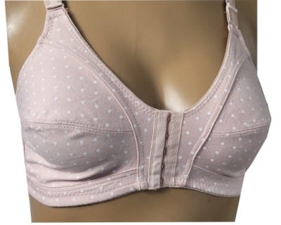 5XL MIĘKKI BIUSTONOSZ ZAPINANY Z PRZODU 110, 120 - 9580569158