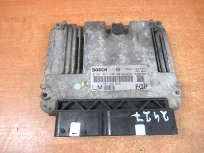 KOMPIUTERIS VARIKLIO OPEL VECTRA C 1,9 CDTI 0281011449 55189630 LM + PIN 