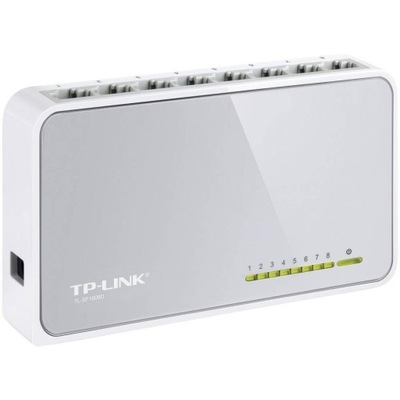 Switch TP-LINK TL-SF1008D, 8 Portów, 100 Mbit/s