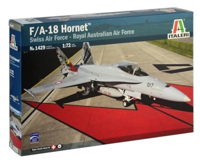 Italeri 1429 1/72 F/A-18 Hornet Swiss Air Force – RAAF